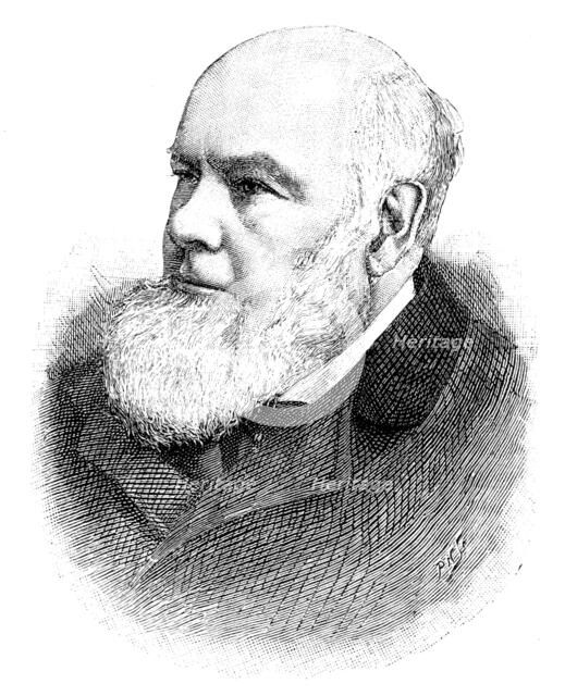 The late Baron Dowse, Irish judge, 1890. Creator: Unknown.