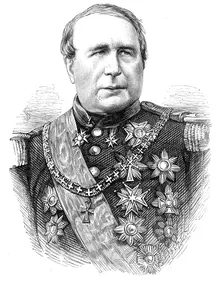 The late Baron de Beaulieu, Belgian Ambassador, 1872. Creator: Unknown