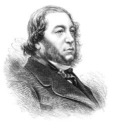 The late Baron Meyer de Rothschild, 1874. Creator: Unknown