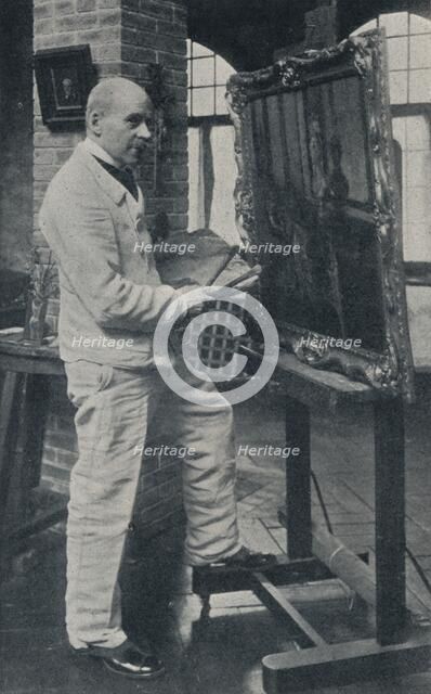 The Late Gaston La Touche in His Studio', c1913.