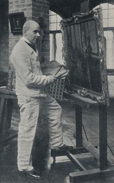 The Late Gaston La Touche in His Studio c1913