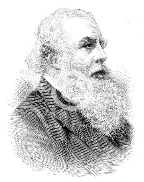 The late General John Liptrott, an Indian officer of sixty years’ active service, 1890. Creator: Unknown.