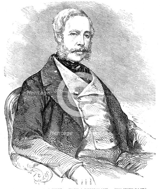 The Late General Neill - from a photograph, 1857. Creator: Unknown.