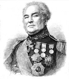 The late General Sir George Brown, G.C.B., 1865. Creator: Unknown