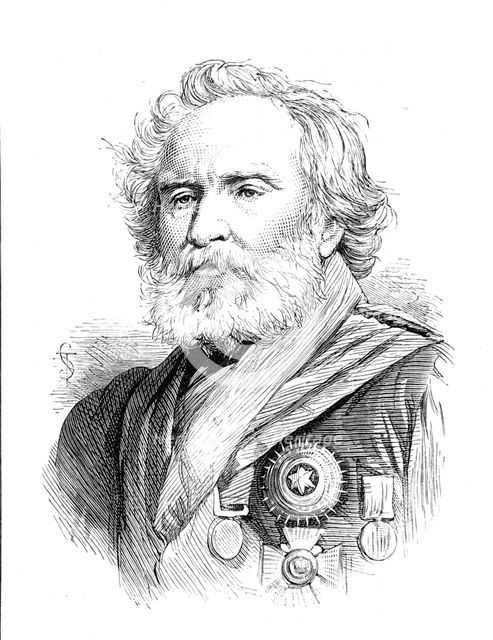 The late General Sir John Low, K.C.B., G.C.S.I., 1880. Creator: Unknown.