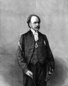 The late General Sir W. Knollys, Gentleman Usher of the Black Rod, 1883. Creator: R. Taylor