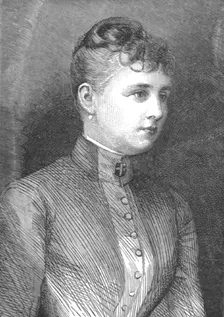 'The Late Grand Duchess Paul, 1870- 1891. Creator: Unknown