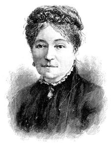 The late Dowager Marchioness of Ely, 1890. Creator: R. Taylor