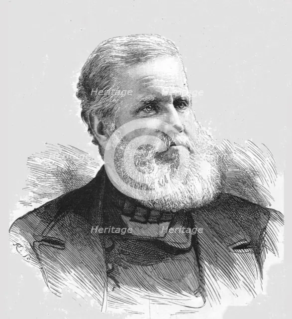 ''The Late Dom Pedro, Ex- Emperor of Brazil', 1891. Creator: Unknown.