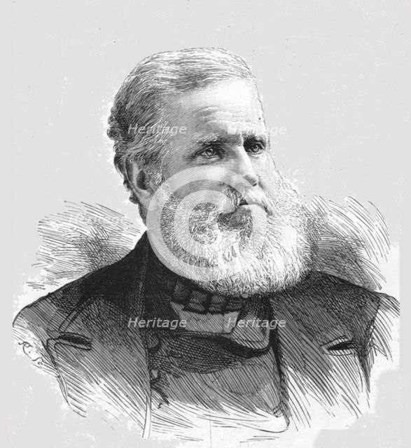''The Late Dom Pedro, Ex- Emperor of Brazil', 1891. Creator: Unknown.