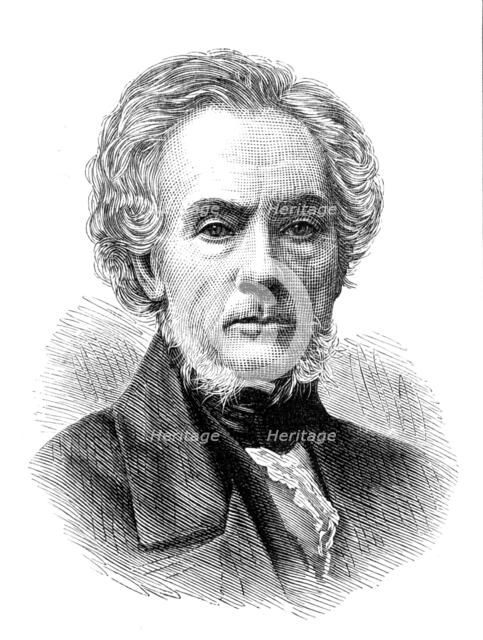 The late Dr. A. Billing, F.R.S., 1881. Creator: Unknown.