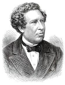 The late Dr. Letheby, City Officer of Health, 1876. Creator: Unknown