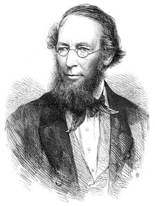 The late Dr. Lindley, Professor of Botany, 1865. Creator: Unknown