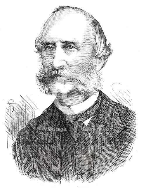 The late Dr. Parkes, Army Medical School, 1876. Creator: Unknown.