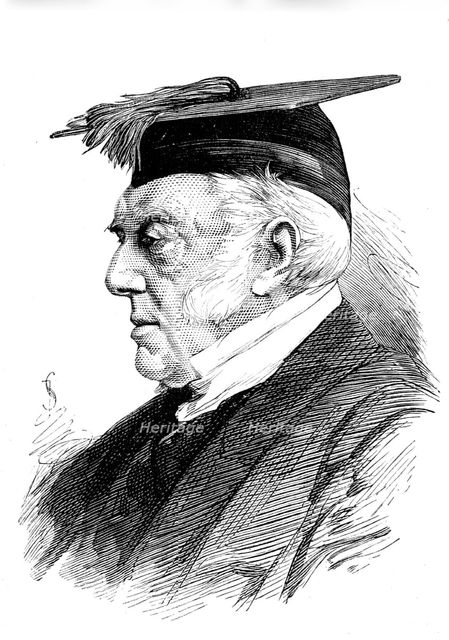 The late Dr. R. Bullock-Marsham, Warden of Merton College, Oxford, 1881. Creator: Unknown.