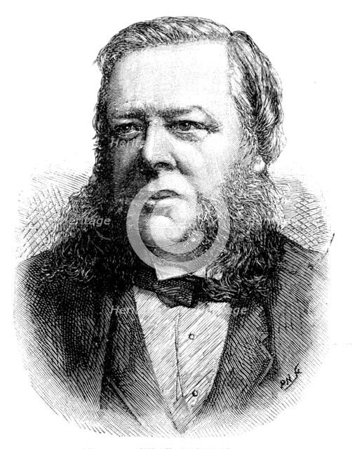 The late Dr. Wylde, musical composer, 1890. Creator: Unknown.
