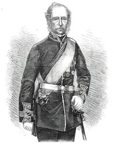 The late Duke of Richmond, K.G. - from a photography by Maull and Polyblank, 1860. Creator: Unknown