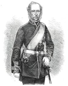 The late Duke of Richmond, K.G. - from a photography by Maull and Polyblank, 1860. Creator: Unknown