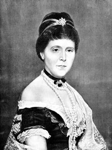 The late Empress Augusta of Germany and Queen of Prussia, 1890. Creator: Unknown