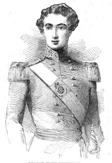 The late Ensign James Hulton Clutterbuck, 1854. Creator: Unknown