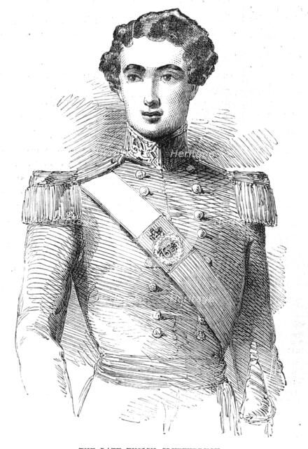 The late Ensign James Hulton Clutterbuck, 1854. Creator: Unknown.