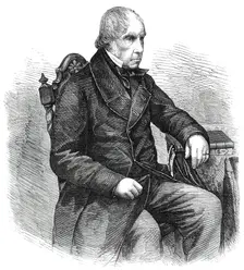 The late Earl of Aberdeen - from a photograph by Maull and Polyblank, 1860. Creator: Unknown