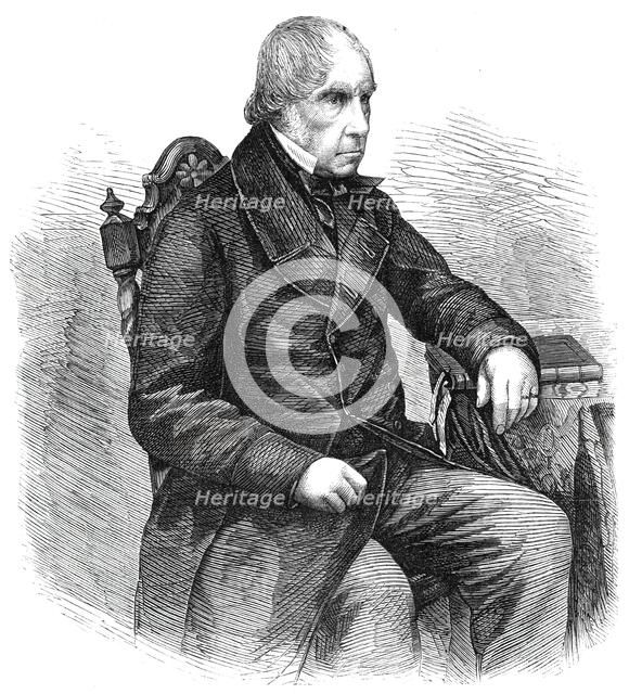 The late Earl of Aberdeen - from a photograph by Maull and Polyblank, 1860. Creator: Unknown.