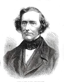 The late Earl Stanhope, 1876. Creator: Unknown