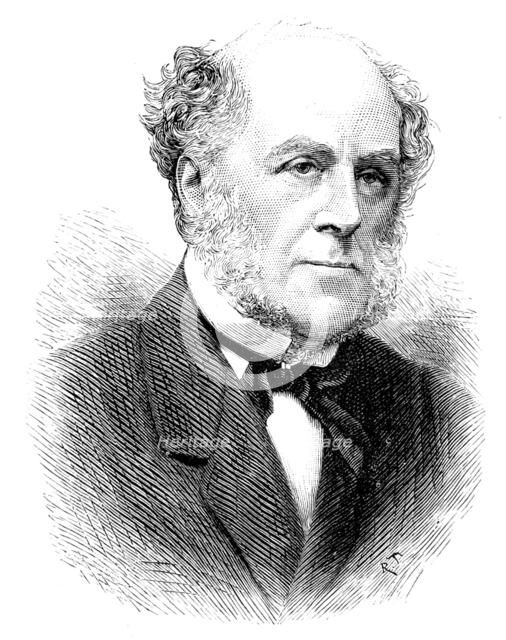 The late Earl Sydney, Lord Steward of the Queen’s Household, 1890. Creator: Unknown.