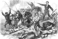 The Late Events in Paris: "A La Mort!", 1871. Creator: Unknown