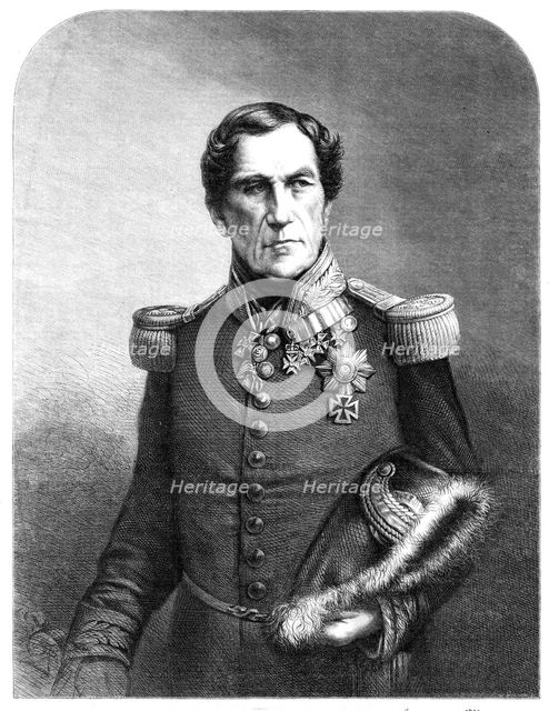 The late King of the Belgians, Leopold of Saxe-Coburg, 1865. Creator: W. Murden.