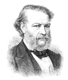 The late Henri Conscience, Flemish novelist, 1883. Creator: Unknown