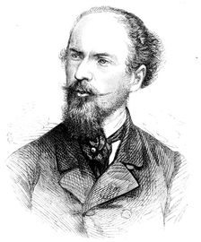 The late Henri Mouhot, naturalist, 1862. Creator: Unknown