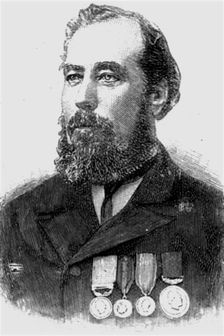 'The Late Isaac Jarman, Coxwain of the Ramsgate Life-Boat 1891. Creator: Unknown