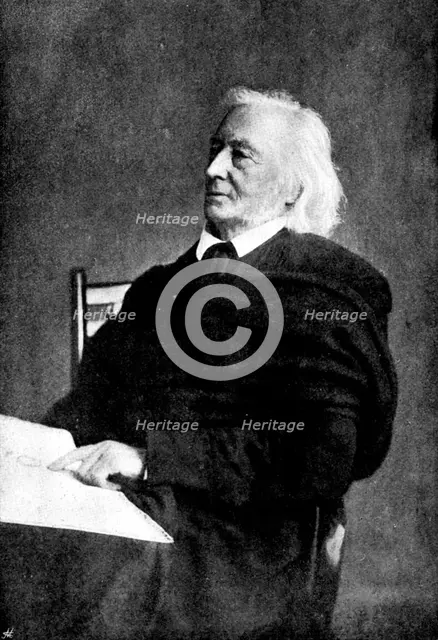 The late John Stuart Blackie, 1895. Creator: Elliott & Fry.