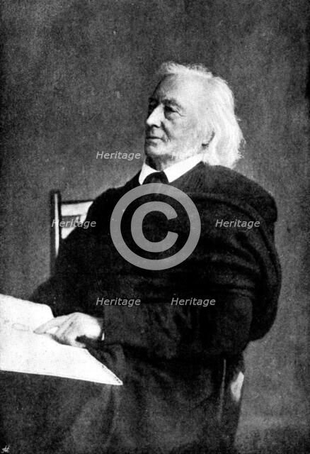 The late John Stuart Blackie, 1895. Creator: Elliott & Fry.