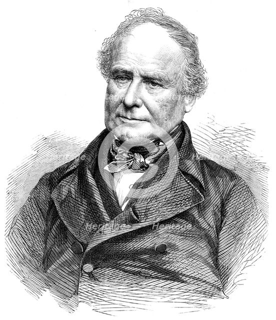 The late Judge Haliburton, author of "Sam Slick", 1865.  Creator: Unknown.