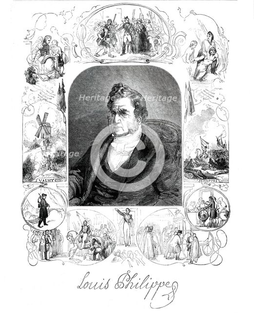 The late Louis-Philippe, Ex-King of the French, 1850. Creator: Harvey Orrin Smith.