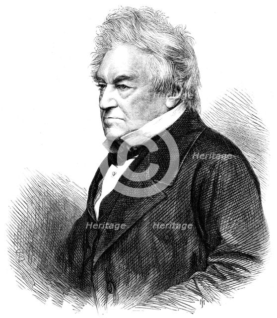 The late Lord Wensleydale, 1868. Creator: Unknown.