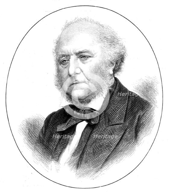The late Lord Westbury, ex-Lord Chancellor, 1873. Creator: Unknown.