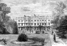 The late Lord Beaconsfield: Hughenden Manor, High Wycombe, the seat of Lord Beaconsfield, (1881). Creator: Unknown