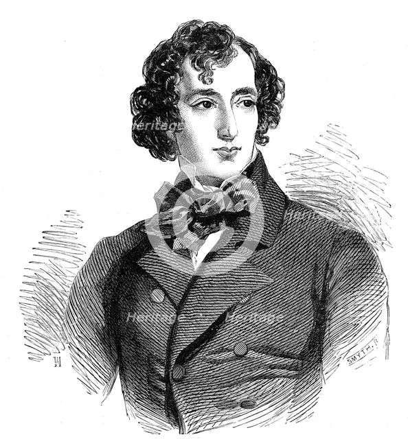 The late Lord Beaconsfield: Mr. Disraeli fifty years ago, (1881). Creator: Smyth.