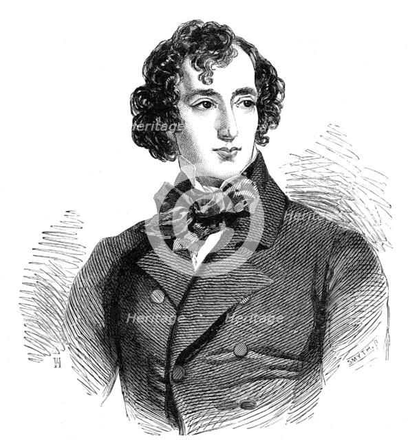 The late Lord Beaconsfield: Mr. Disraeli fifty years ago, (1881). Creator: Smyth.