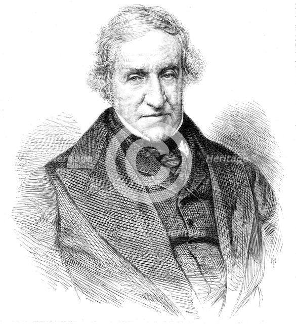The late Lord Broughton, 1869. Creator: Unknown.