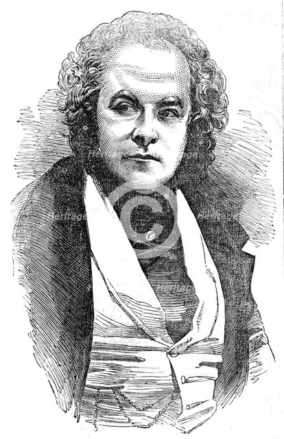 The late Lord Frederick Fitzclarence - from a daguerreotype by Claudet, 1854. Creator: Unknown.