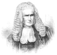 The late Lord Hatherley, 1881. Creator: Unknown