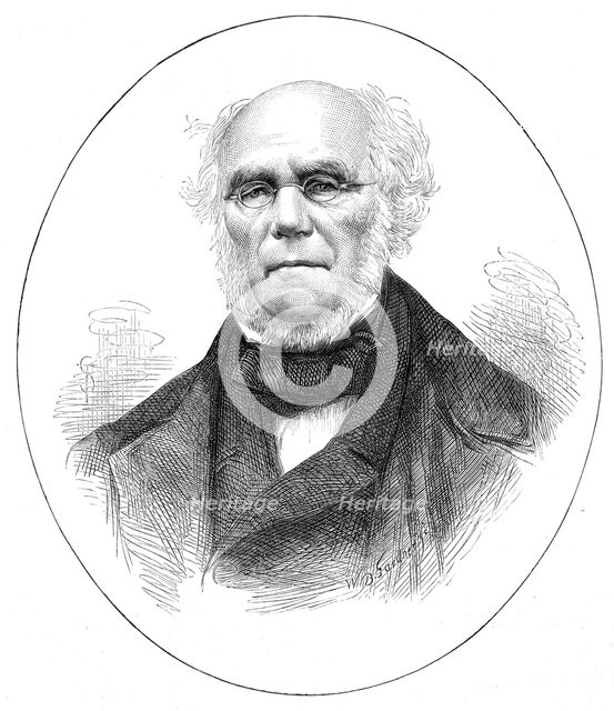 The late Lord Kinloch, Scotch judge, 1872. Creator: Unknown.
