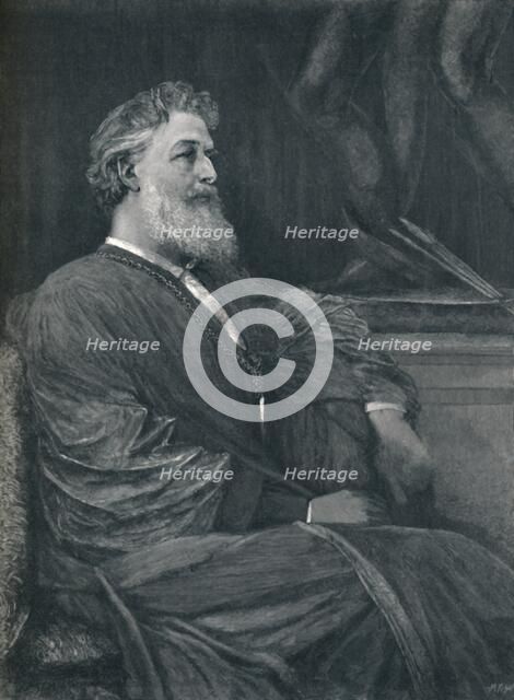 'The Late Lord Leighton, P.R.A. 1878-1896', (1896). Artist: Moritz Klinkicht.