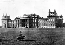 The late Lord Randolph Churchill: Blenheim Palace, birthplace of Lord Randolph Churchill, 1895. Creator: Taunt & Co