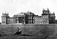 The late Lord Randolph Churchill: Blenheim Palace, birthplace of Lord Randolph Churchill, 1895. Creator: Taunt & Co